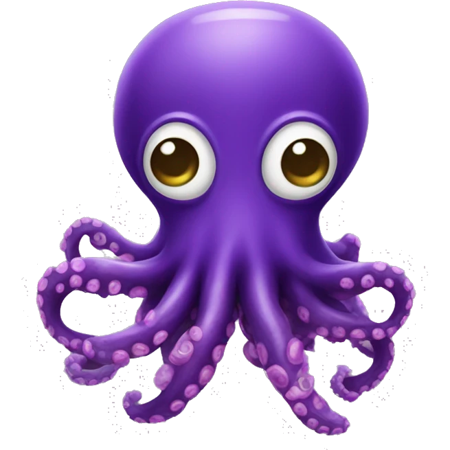 Pulpo morado  emoji