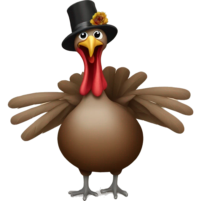 Turkey dancing emoji