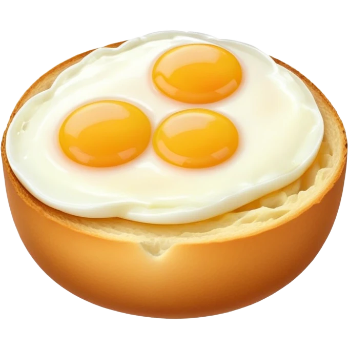 Korean egg bread, simple and appetizing emoji
