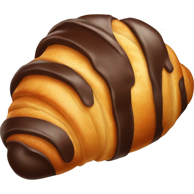 chocolate croissant emoji