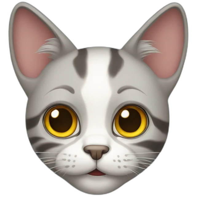 Cartoon cat emoji