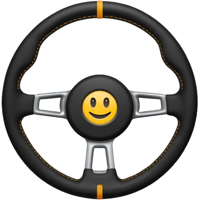 steering wheel emoji