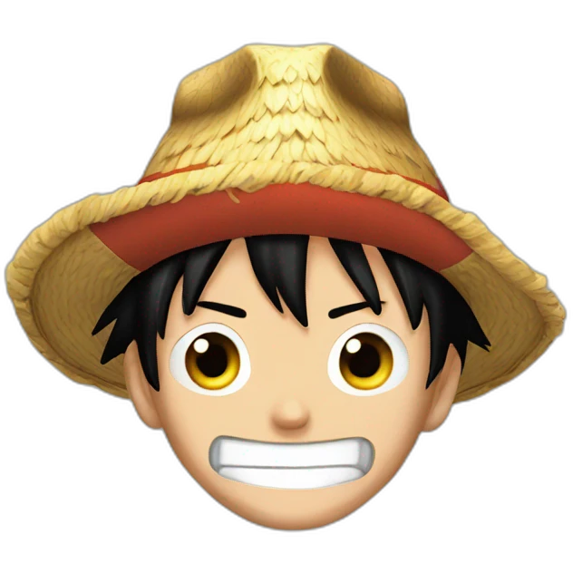 Luffy emoji