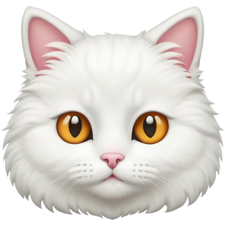 🎧😻🤩 white cat emoji