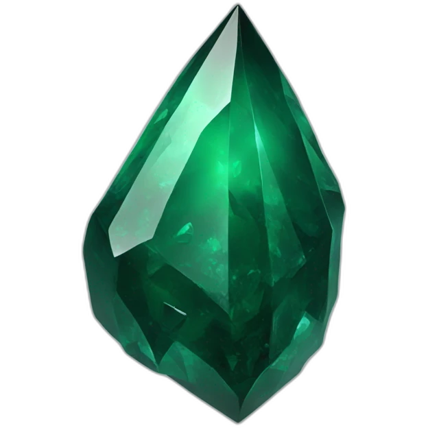 green obsidian shard emoji