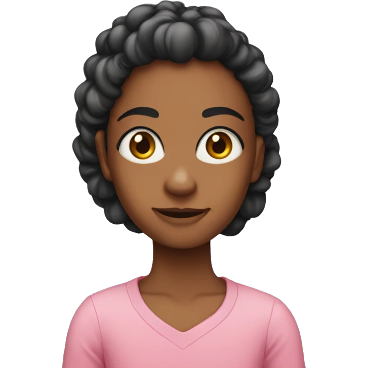 Coração rosinha emoji