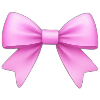small bow emoji