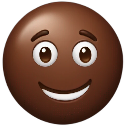 chocolate with love emoji