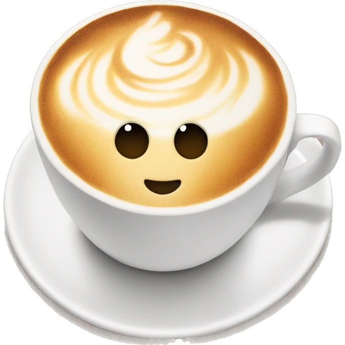 MacBook coffee latte emoji