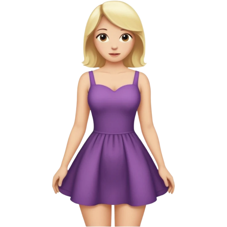 Blonde big butt emoji