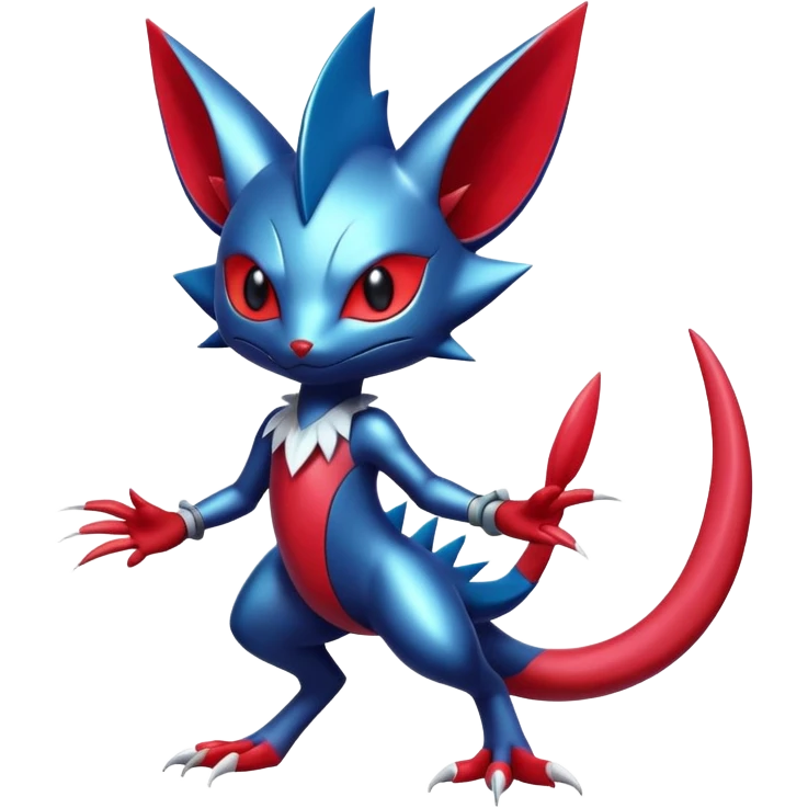 Shiny Exotic Bisharp-Sneasel-Weavile-Scizor-Hybrid-Creature emoji