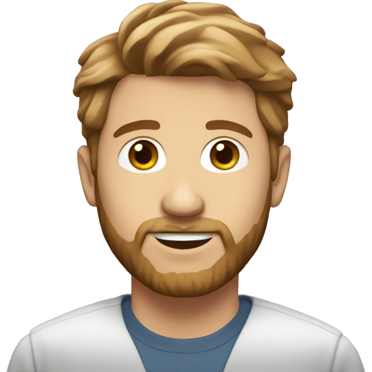 Center for Humane Technology Executive, Tristan Harris, white male, long oval face with brown short hair and scruff emoji
