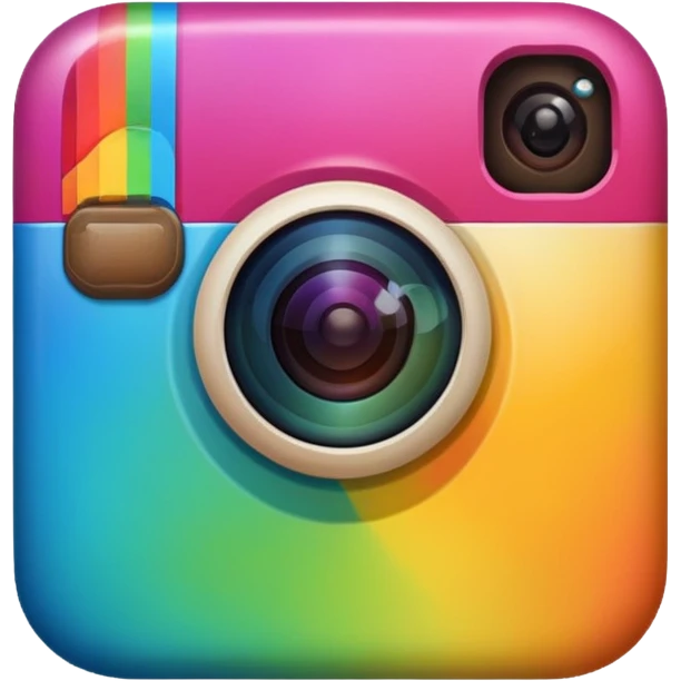 create an instagram emoji (instagram logo) emoji