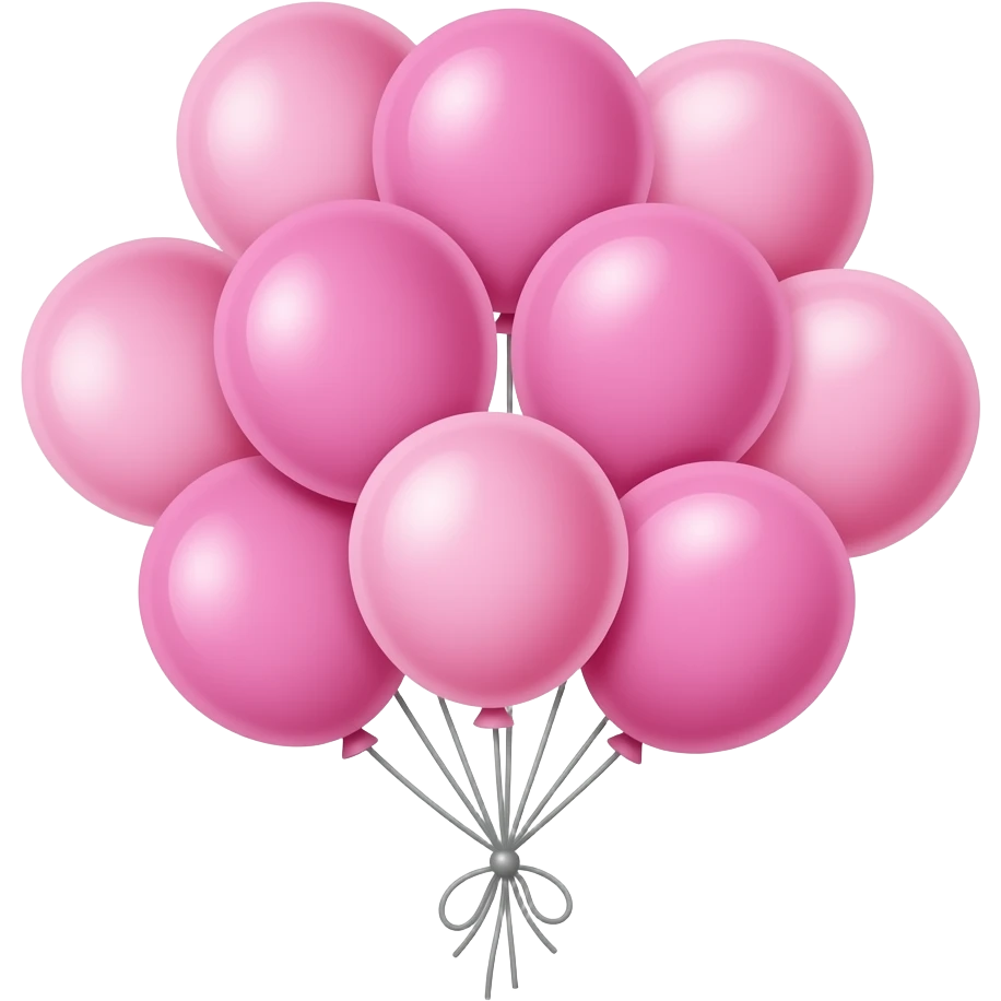 Pink Balloons emoji