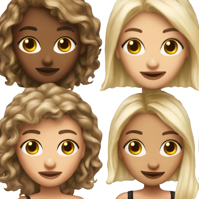 Meisje met pornstar martini emoji