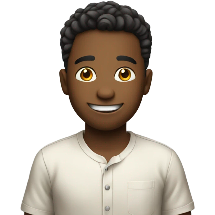 smiling boy in shirt meme happy birthday emoji
