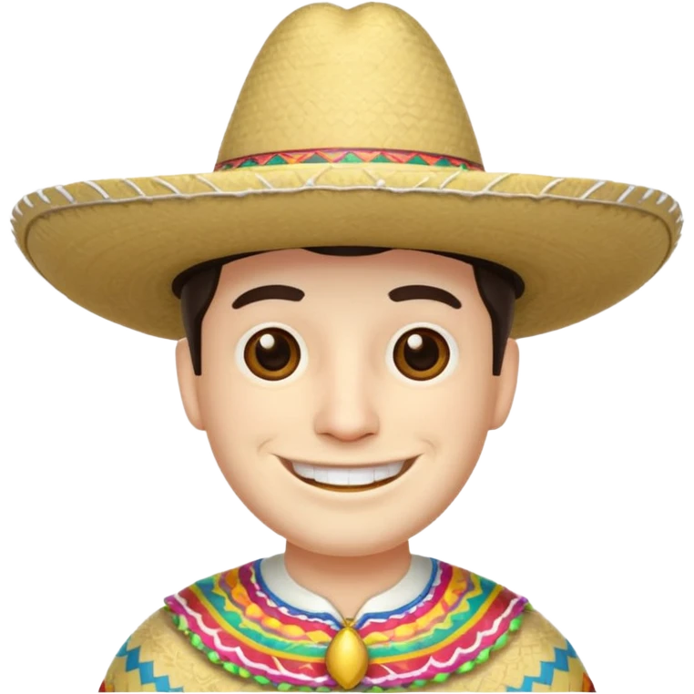 Cara blanca y un sombrero pero solo la cara hombre emoji