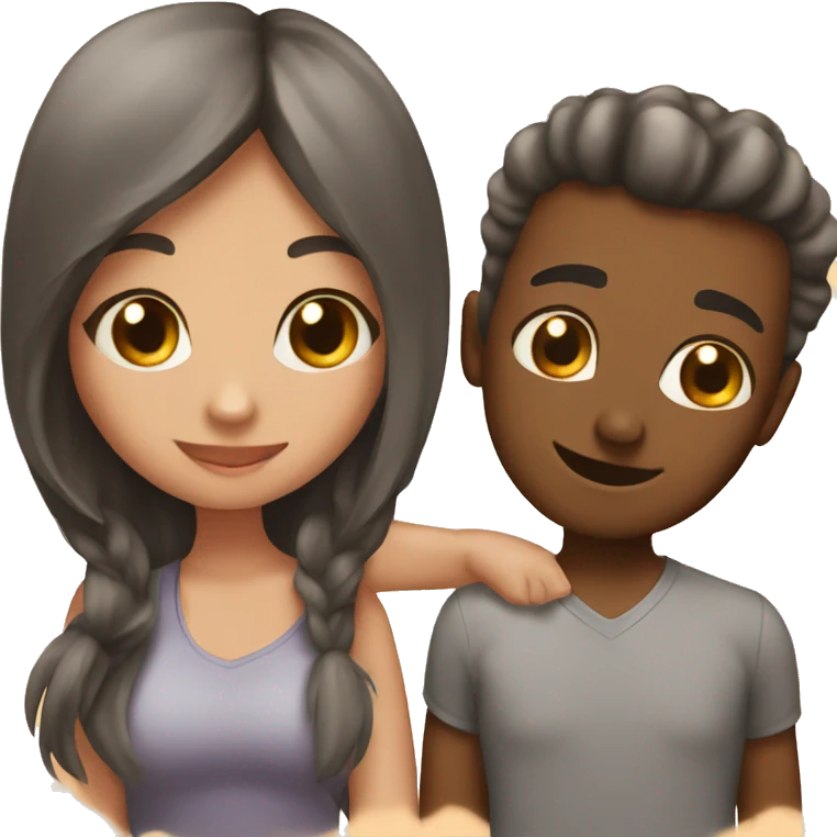 I love my girlfriend  emoji