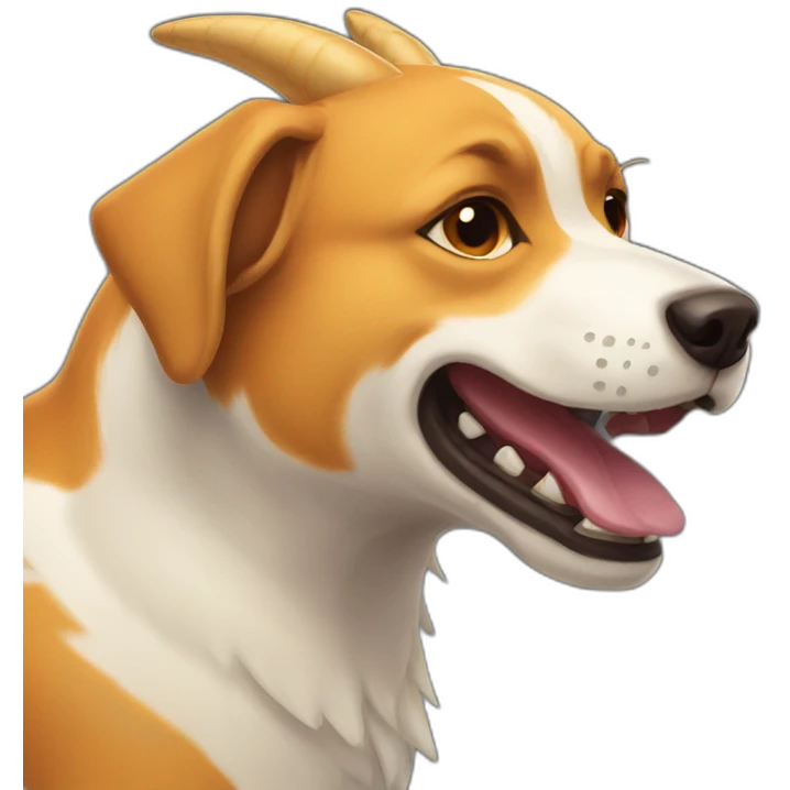 Dragon dog emoji