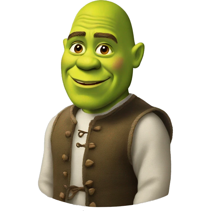 shrek made the sigma emoji