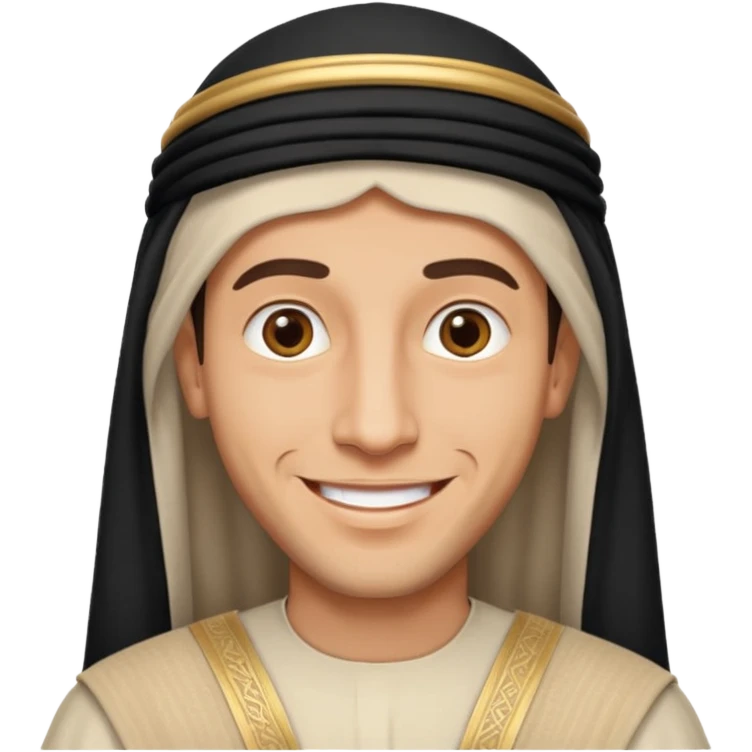 Gülen arap emoji