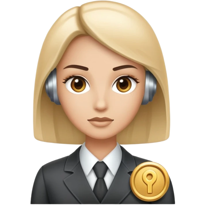 AI agent assisting a case manager emoji