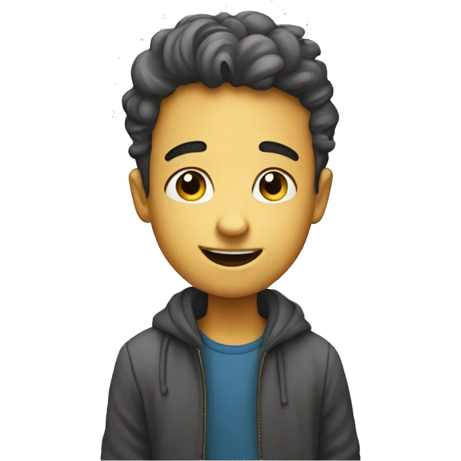 Make me an emoji of an art-loving cute boy image that I can use for my Artboy blog emoji