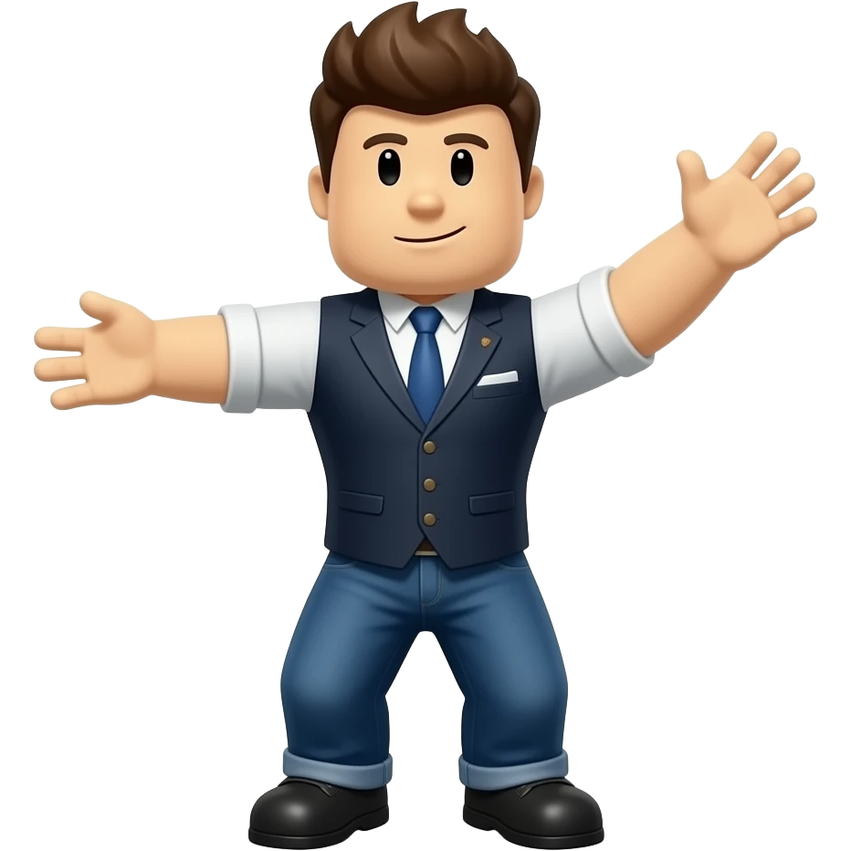 Emote do Roblox emoji