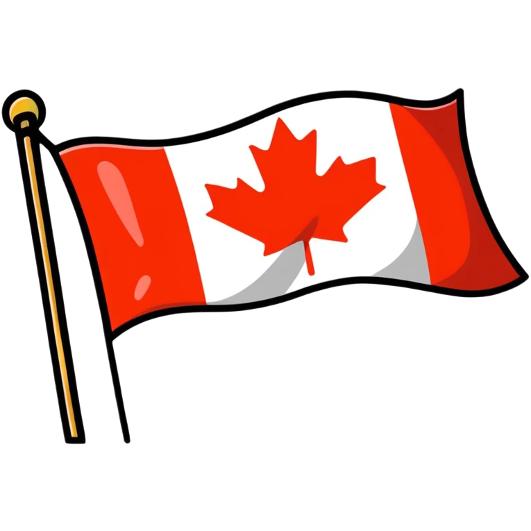 Canadian flag emoji