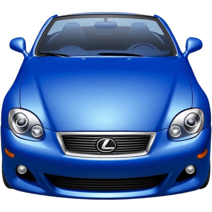 Lexus SC300 best view blue color emoji