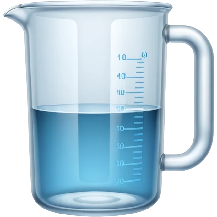 Empty Measuring cup glass emoji