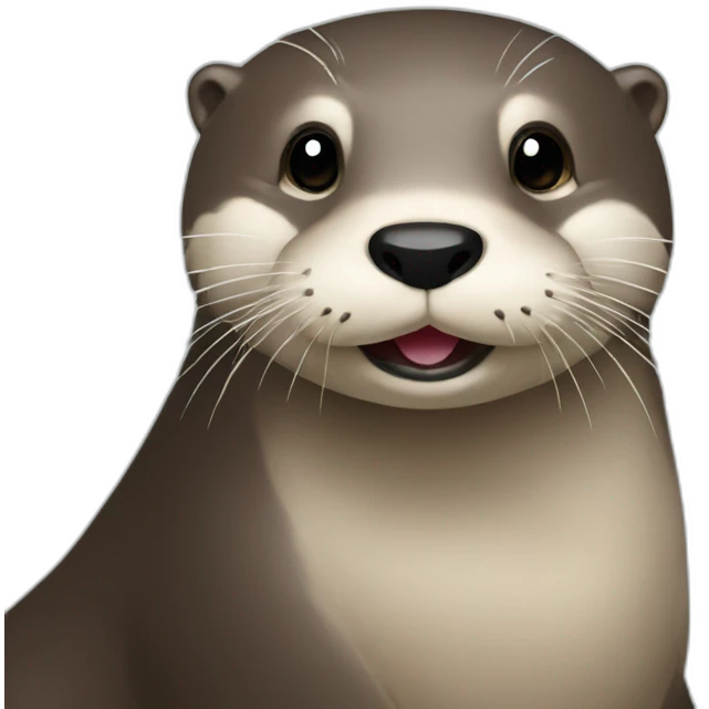 otter with picaxe emoji