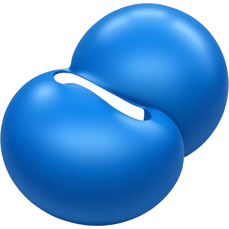 physiotherapy (or pilates) balls (2) to exercise and do rehab emoji