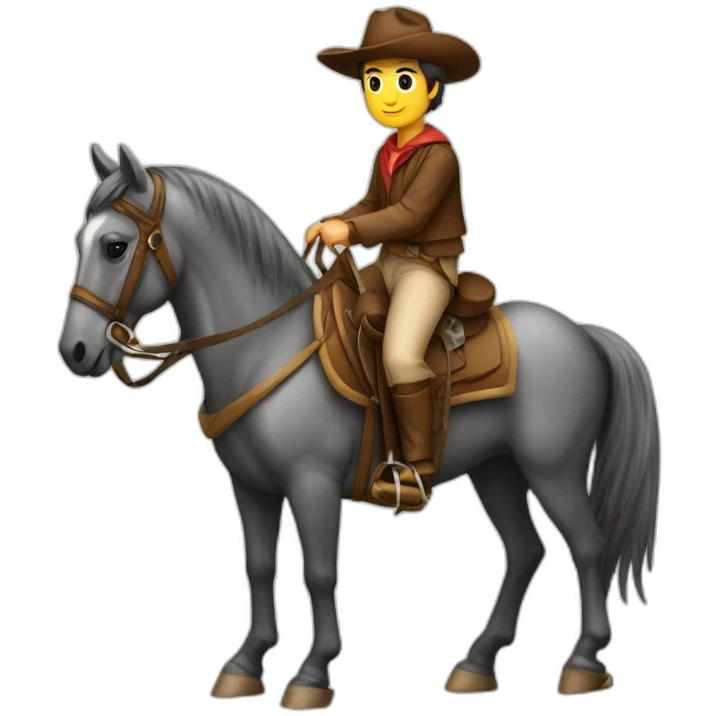 gaucho-programador-riding-horse emoji