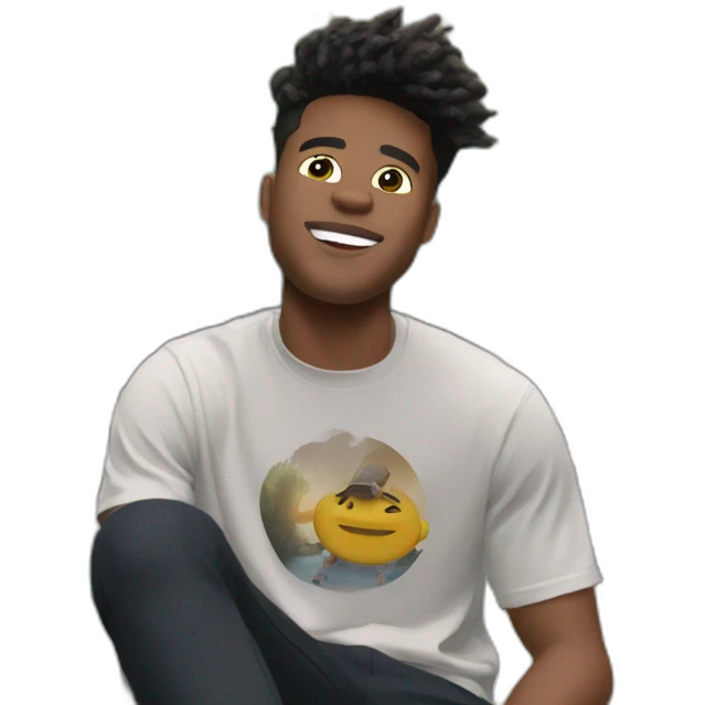 newyork tiktok boy in central park emoji