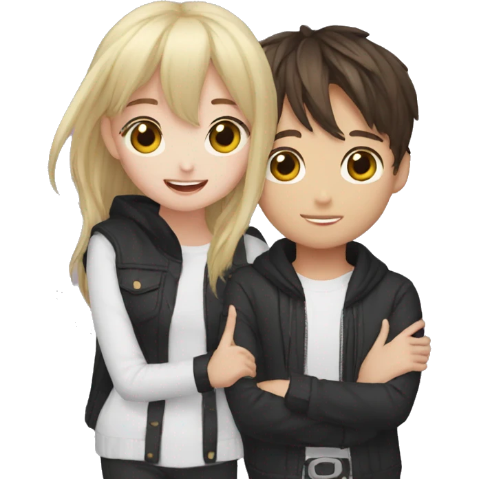 girl with jungkook emoji