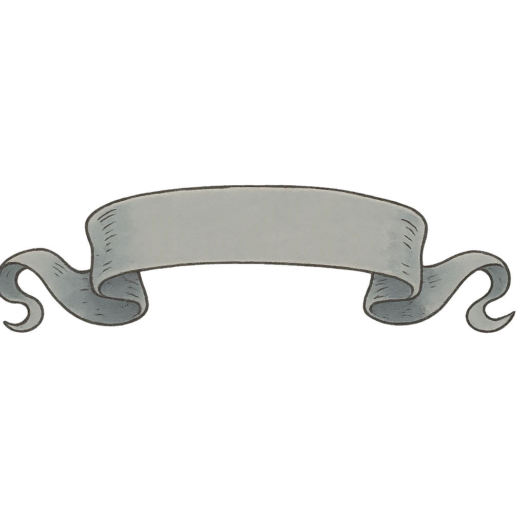 ghibli style grey ribbon emoji
