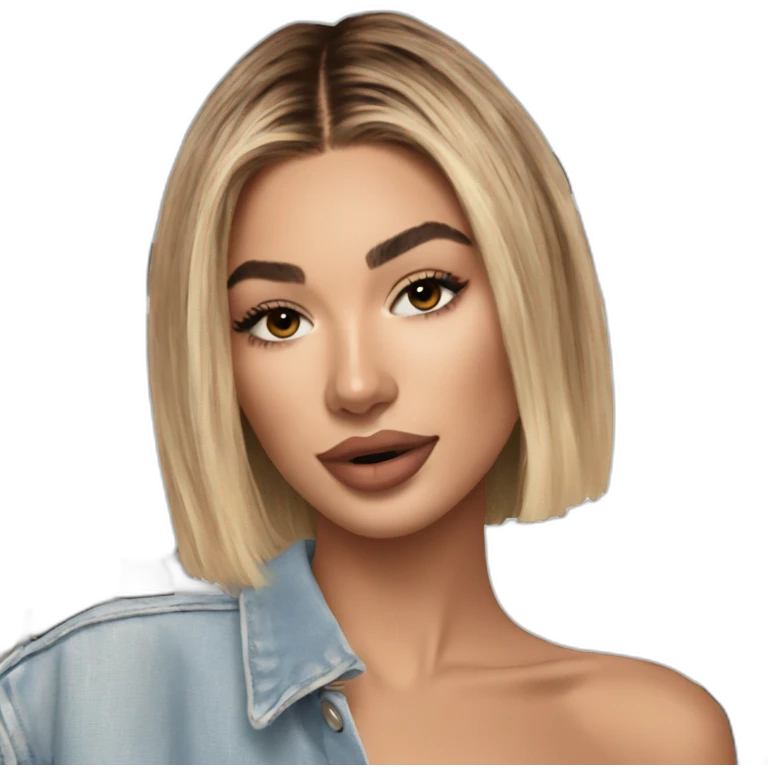 Hailey Bieber emoji