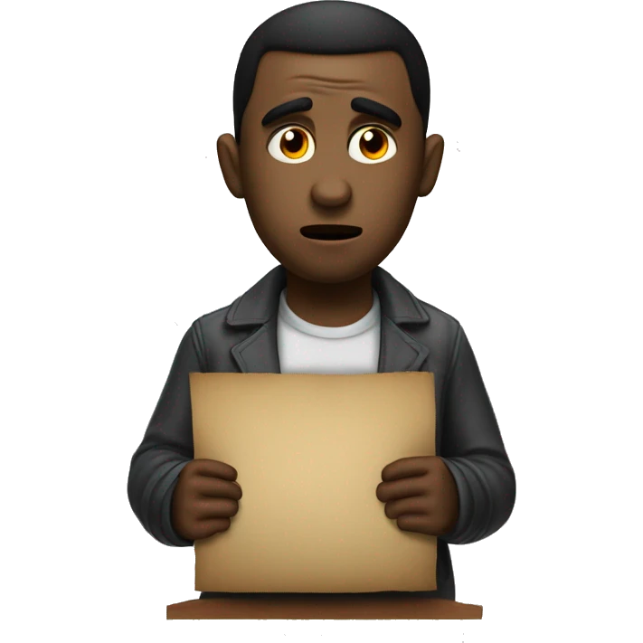 IT Diddy asking himself something, interrogation sign emoji