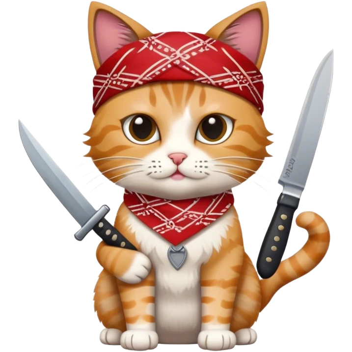Rambo cat emoji