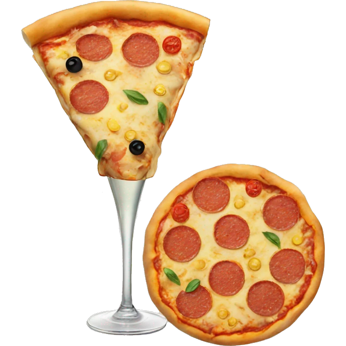 Pizza and Prosecco  emoji