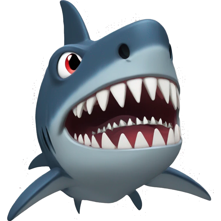 Shark eat Godzilla  emoji