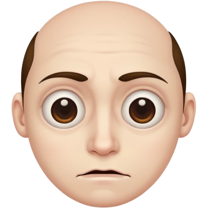 an ugly person emoji