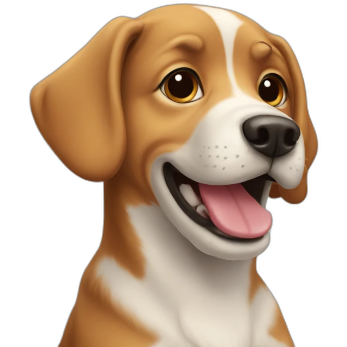 dog-happy emoji