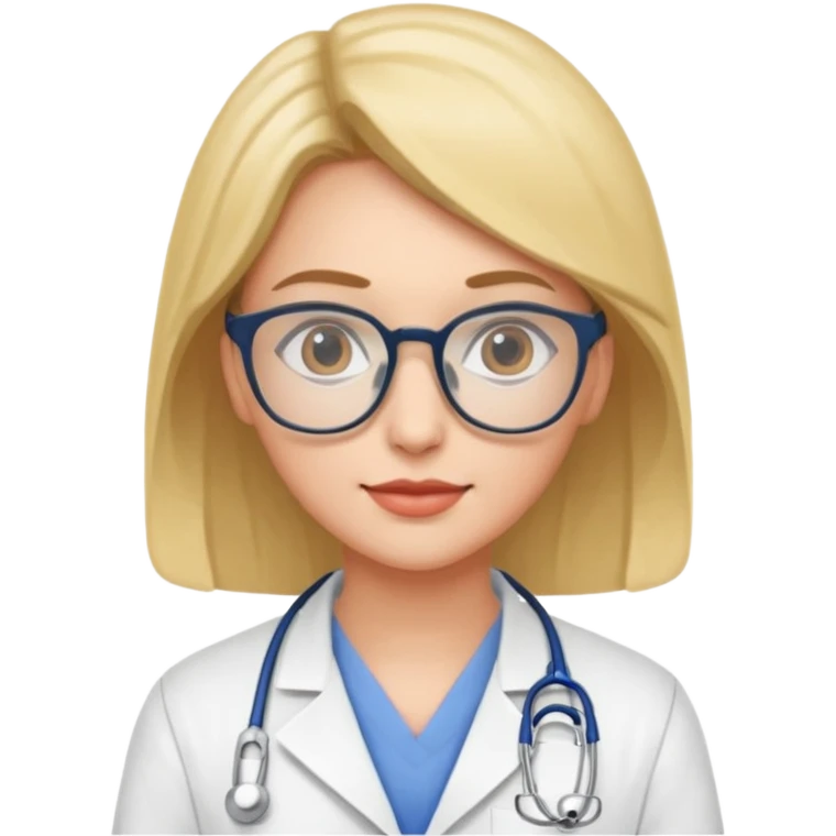 medicine worker analyst emoji