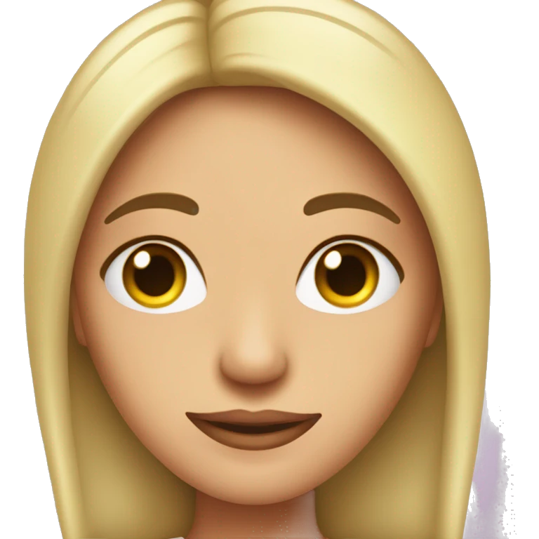 EMOJI DE CUAMPLEAÑERA CON OJOS DE DIERO emoji