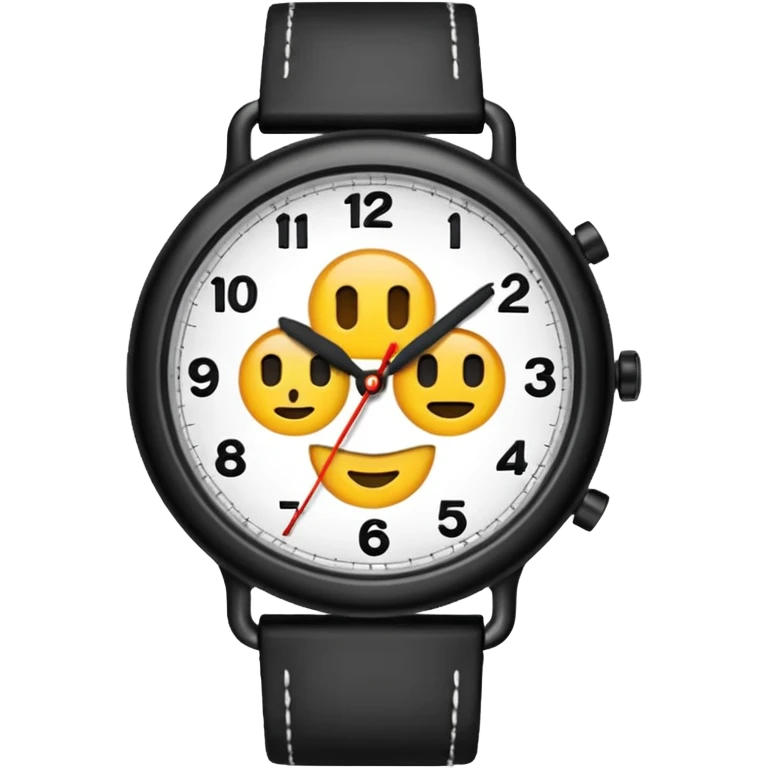analog watch emoji