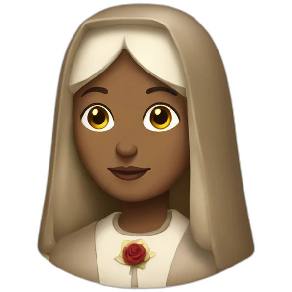 Saint Therese of Lisieux emoji