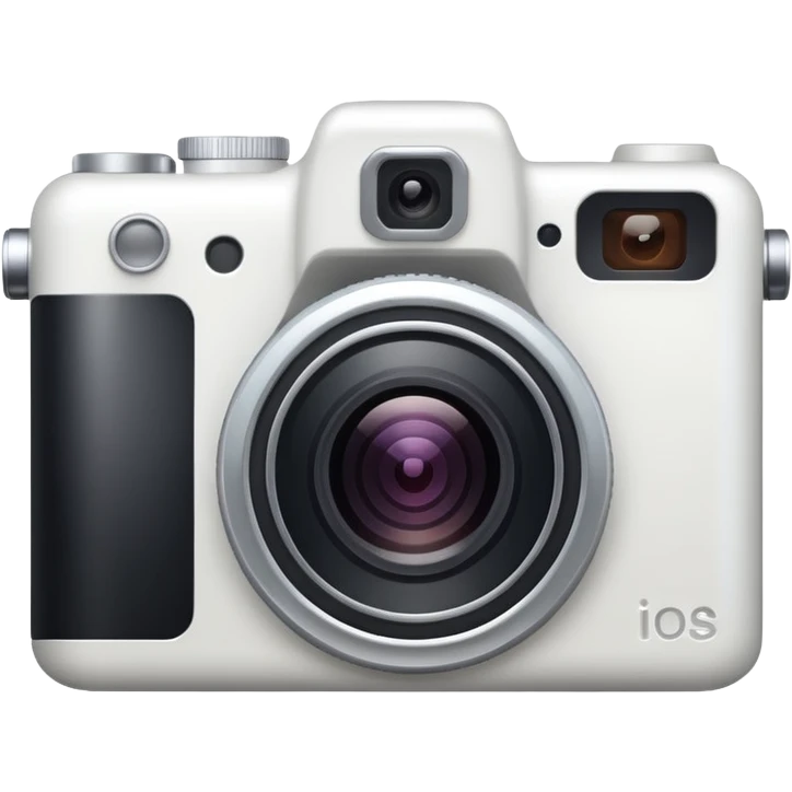 white camera emoji