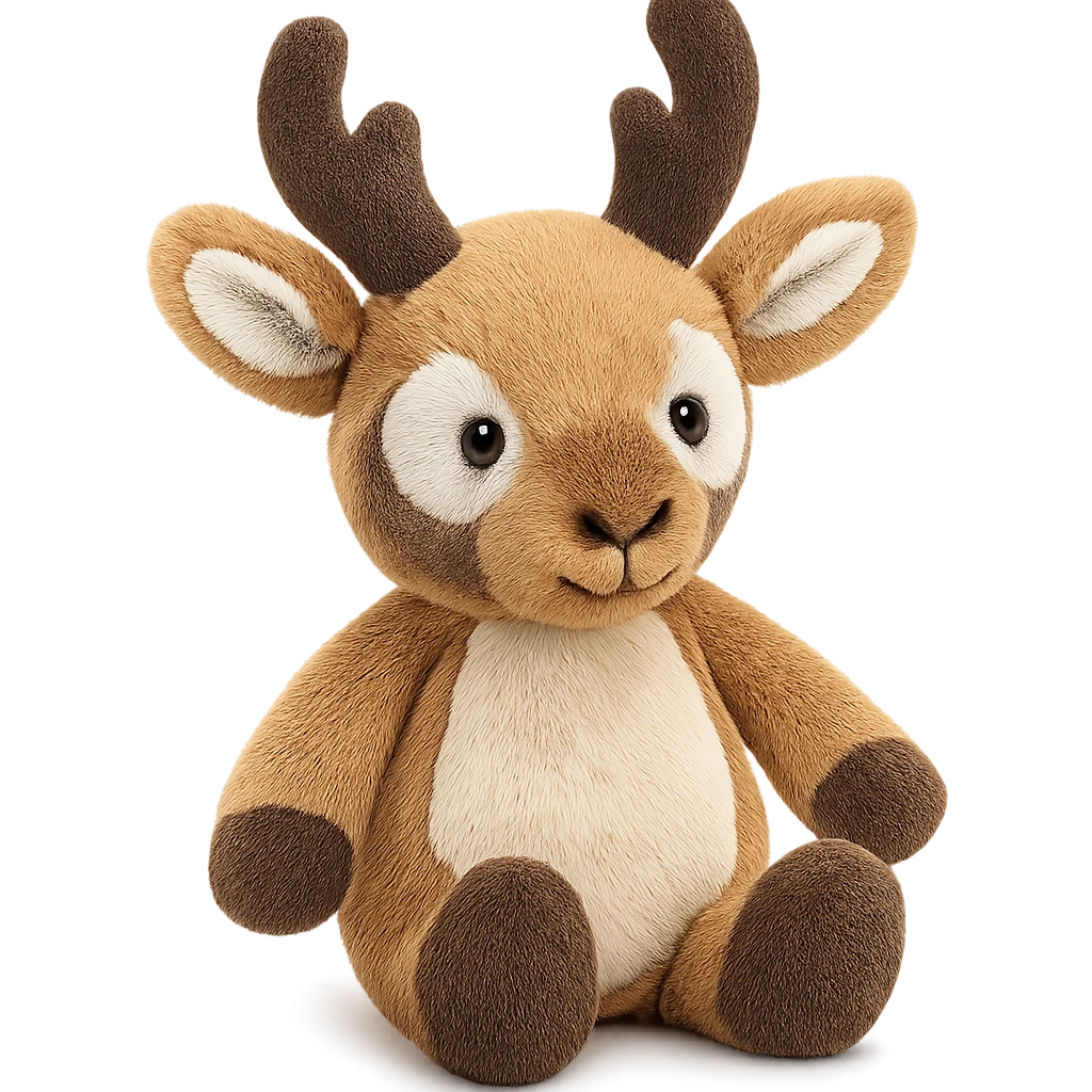 cute pronghorn antelope jellycat stuffed plushie emoji
